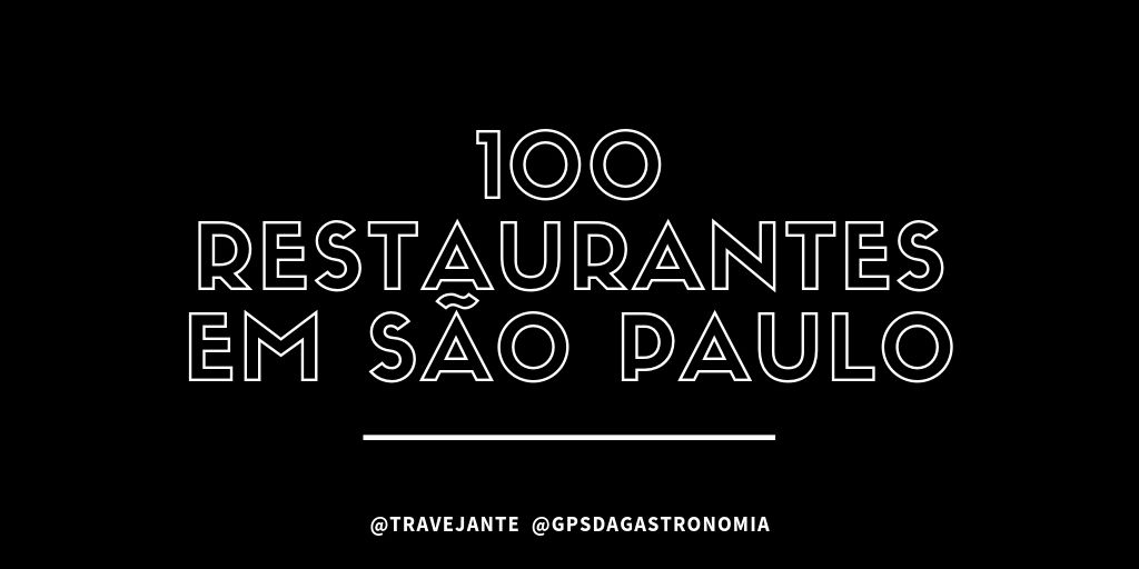 Guia de 100 restaurantes em São Paulo